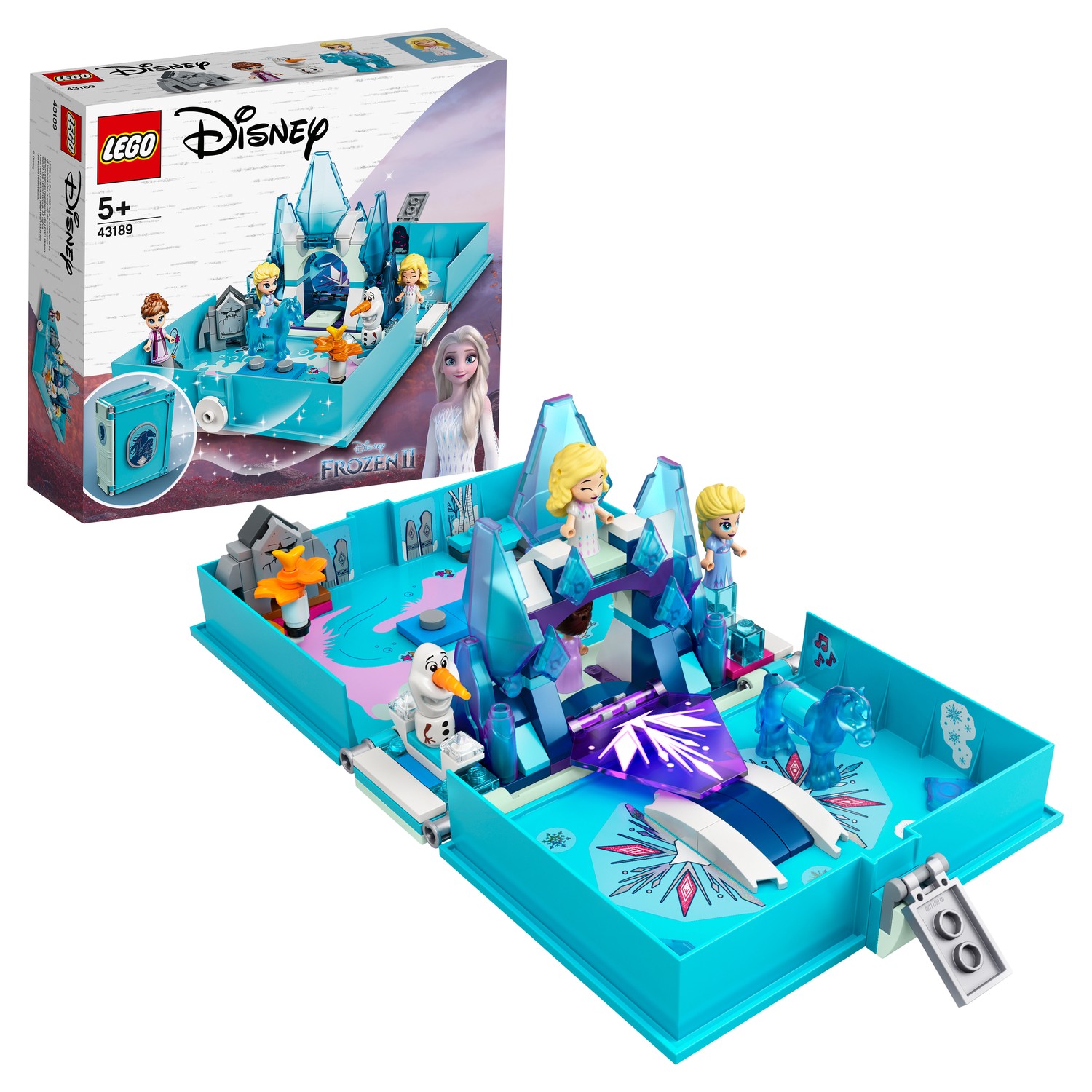 Конструктор LEGO Disney Princess Книга сказочных приключений Эльзы и Нока  43189