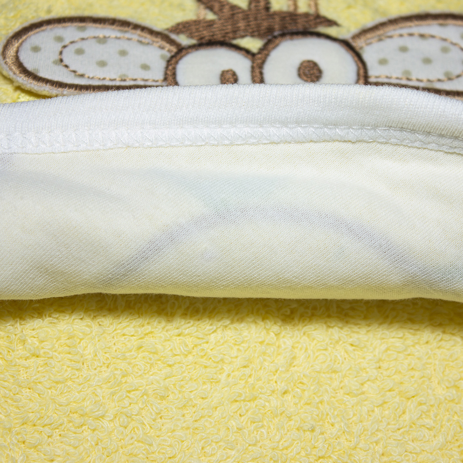 Полотенце Осьминожка с уголком махровое с вышивкой Жираф - фото 10