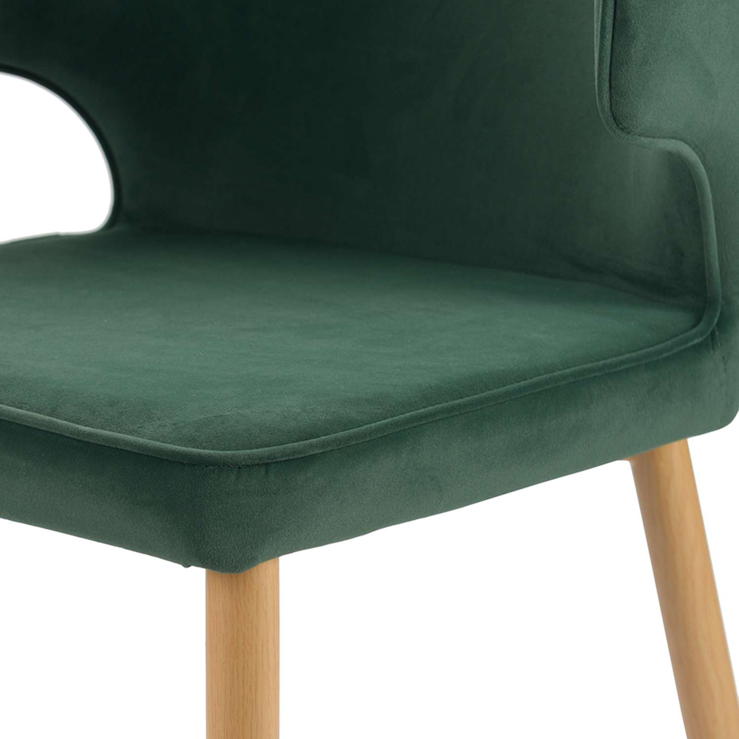 Кресло BERG Martin велюр зеленое - фото 16