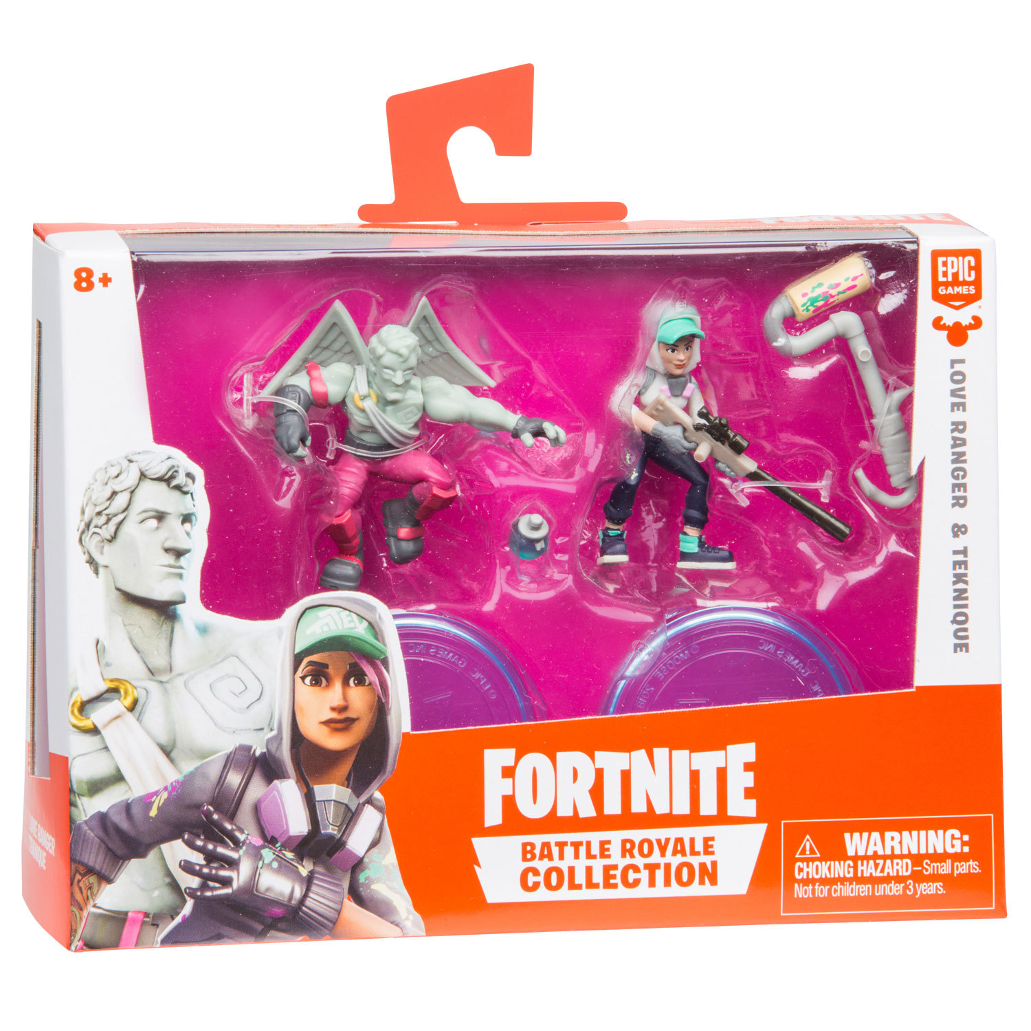 Фигурки Fortnite Teknique+Love Range с аксессуарами 2шт 63514_2 - фото 5