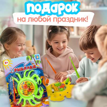 Настольная игра 1TOY Рыбалка в ассортименте