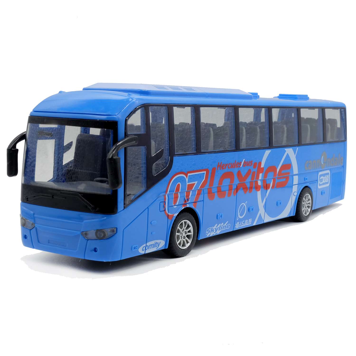 Автобус HK Industries РУ Синий 666-698A - фото 3
