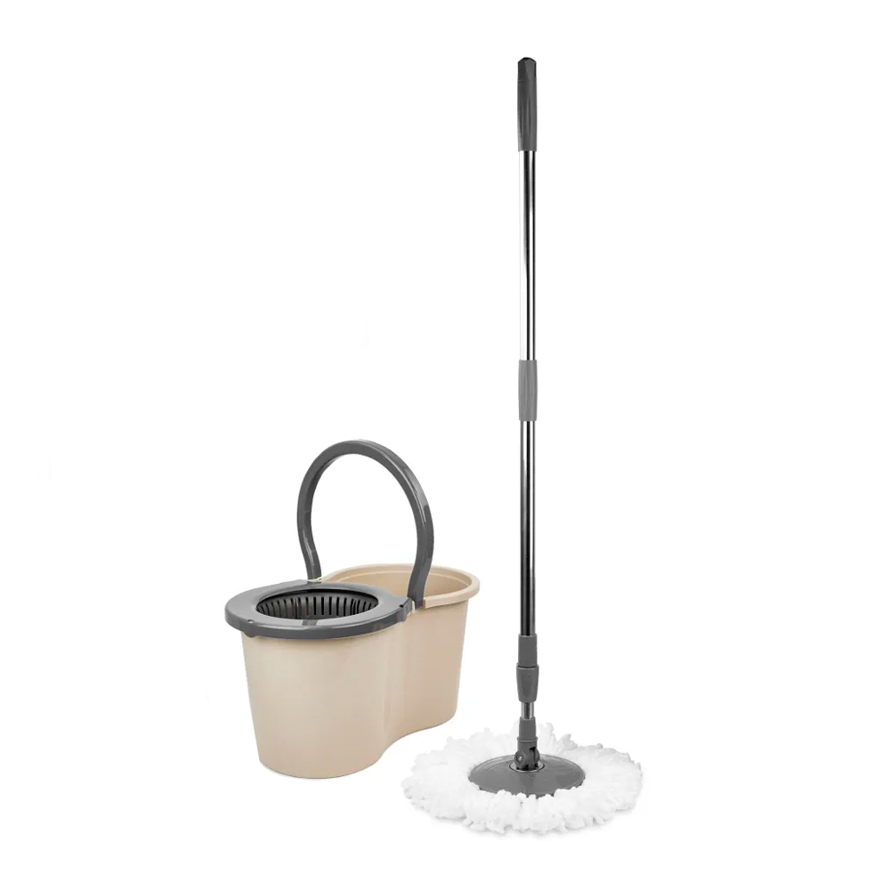 Комплект для уборки Verde Spin mop 38314 бежевый - фото 2