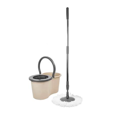 Комплект для уборки Verde Spin mop 38314 бежевый