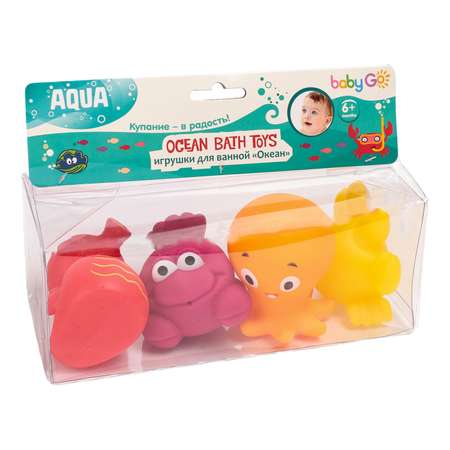 Игрушки для ванной BabyGo Океан