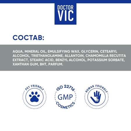 Крем для вымени Doctor VIC Му-Му для профессионального ухода 250г