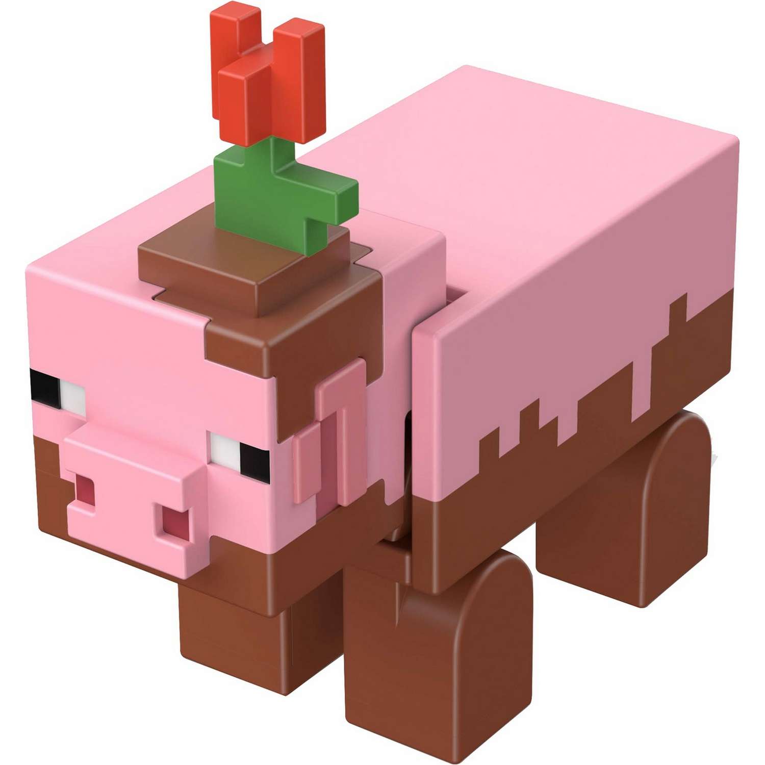 Фигурка Minecraft Свинья испачканная с аксессуарами GTP22 - фото 2