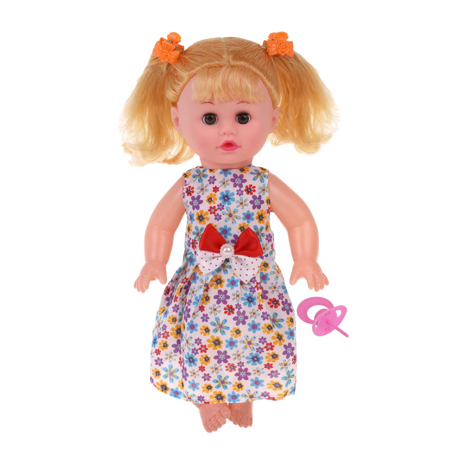 Кукла Наша Игрушка с озвучкой для девочки размер 35 см 802533 - фото 2