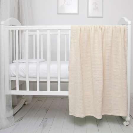 Одеяло Baby Nice вязаное Молочный Da40612