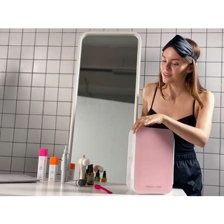 Бьюти-холодильник COOLBOXBEAUTY 6 л розовый