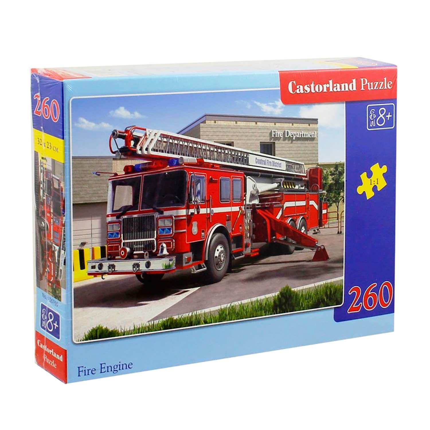 Пазл Castorland Пожарная машина 260 деталей - фото 1