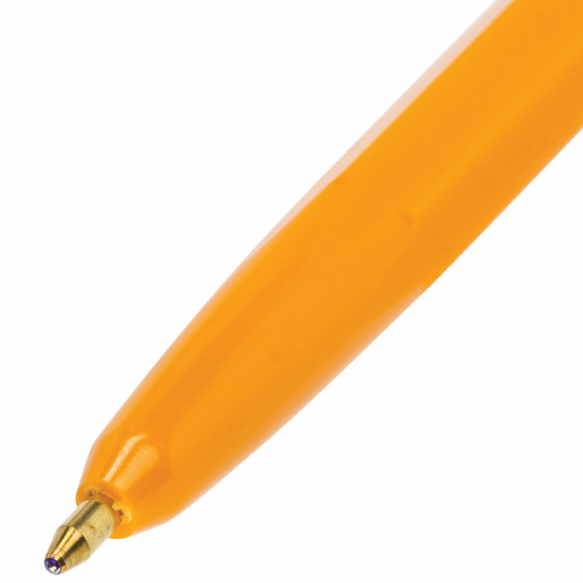 Ручки шариковые Brauberg Orange Line синие набор 50 штук - фото 9