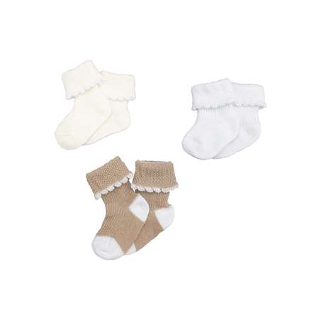Носки для недоношенных 3 пары Littlebloom