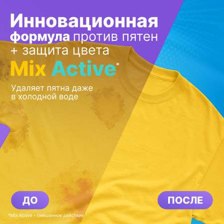 Капсулы для стирки ML Mix Active 3в1 универсальные 25шт