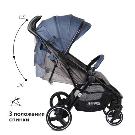 Коляска прогулочная Babyton Blue