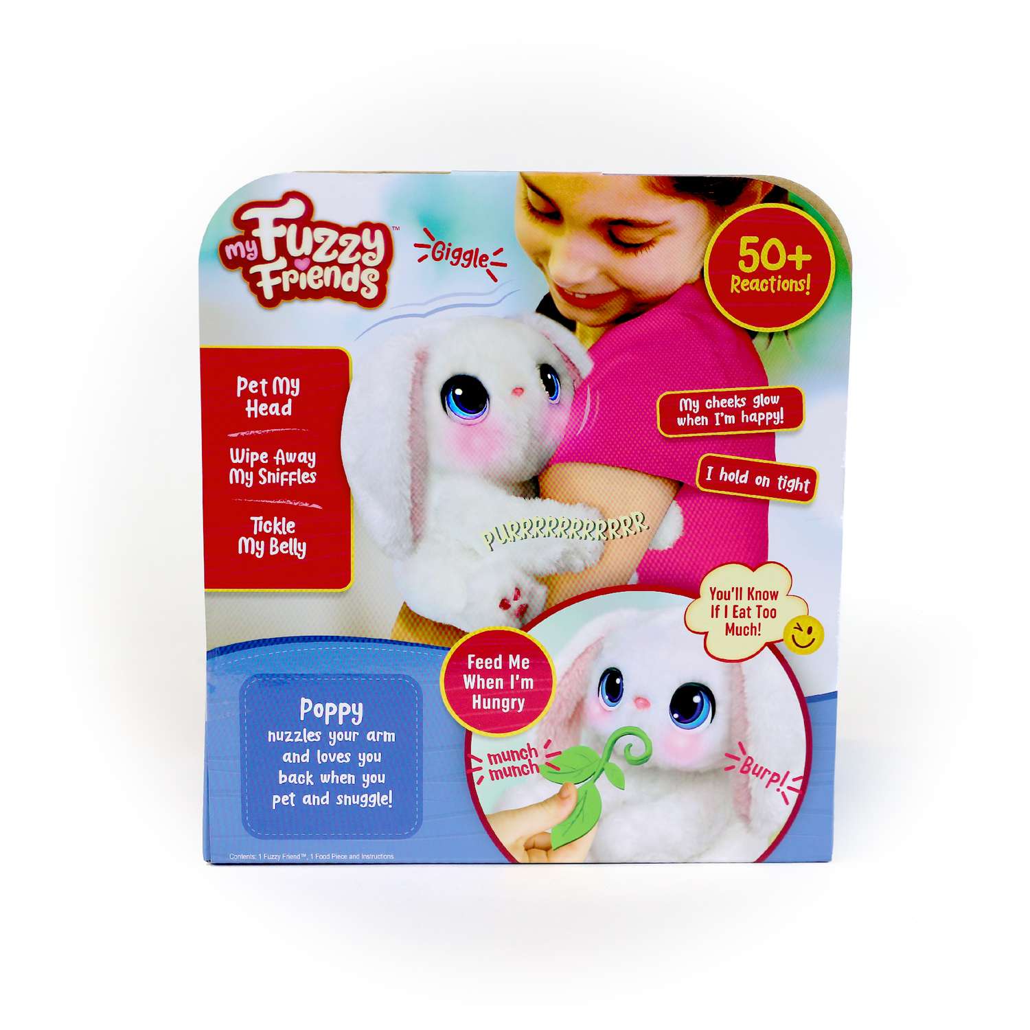 Интерактивная игрушка My Fuzzy Friends кролик Поппи - фото 13