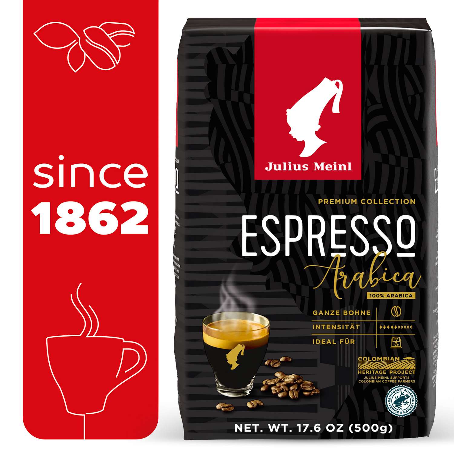 Кофе в зернах Julius Meinl Грандэ Эспрессо Espresso 500 г - фото 1