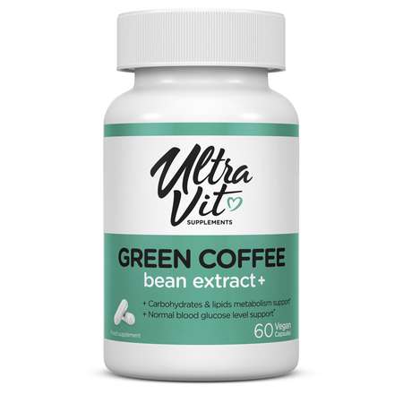 Экстракт зеленого кофе ULTRAVIT 60капсул