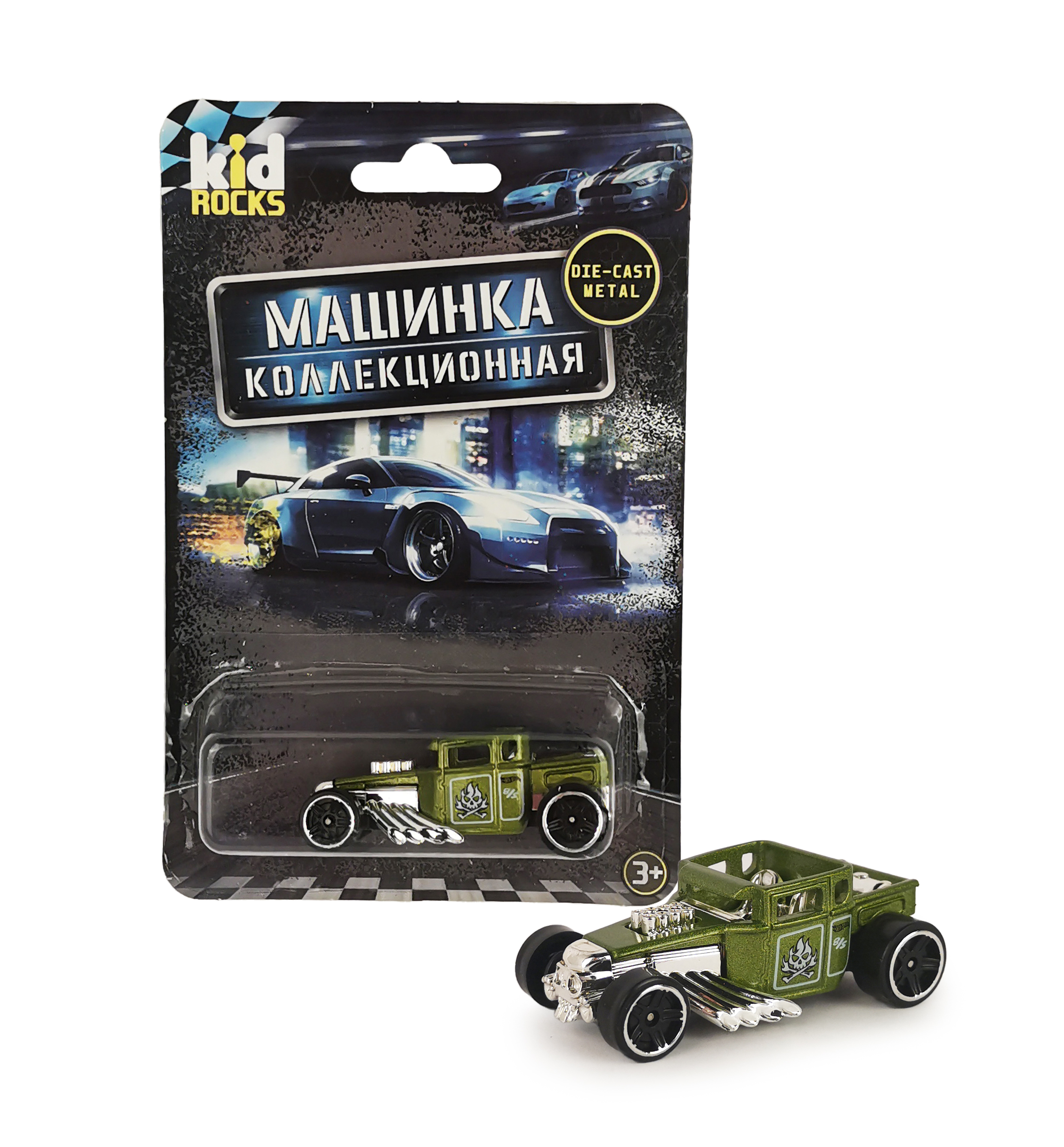 Автомобиль Kid Rocks без механизмов в ассортименте YK-2310 - фото 12