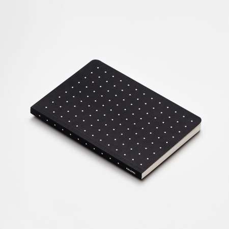 Блокнот в точку Falafel books формата А5 Silver Dots