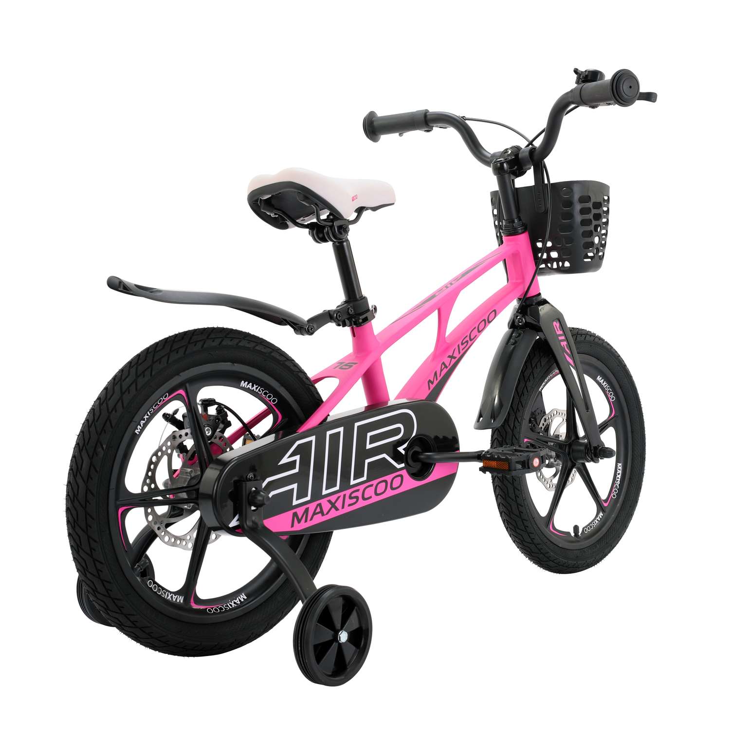 Детский двухколесный велосипед Maxiscoo Airделюкс плюс 16 розовый матовый - фото 4