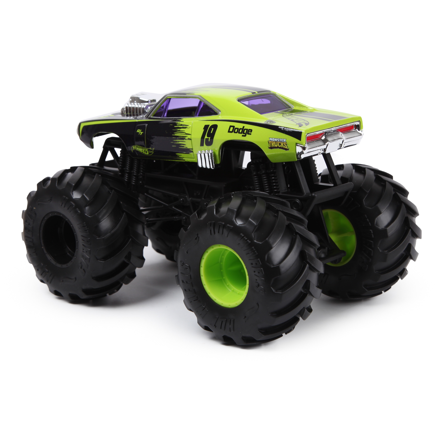 Машинка Hot Wheels Monster Trucks 1:24 Дод GBV35 FYJ83 - фото 5