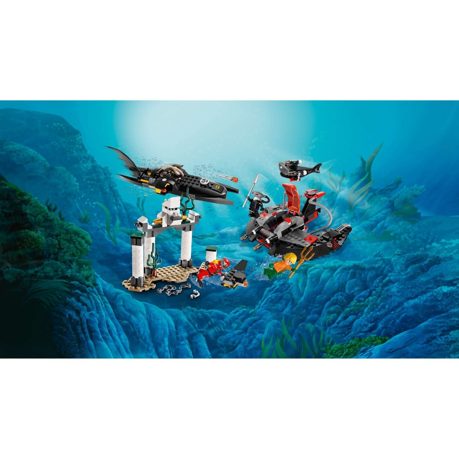 Конструктор LEGO Super Heroes Глубоководная атака Черного Манта (76027) - фото 5