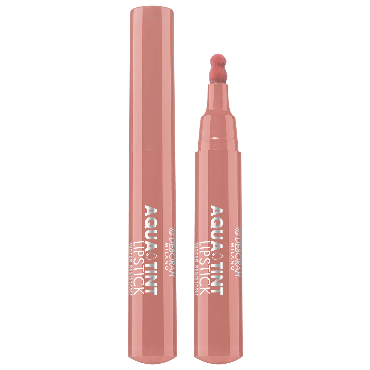 Тинт для губ Deborah Milano Aqua Tint Lipstick тон 01 терракотовый 2.5 г - фото 1