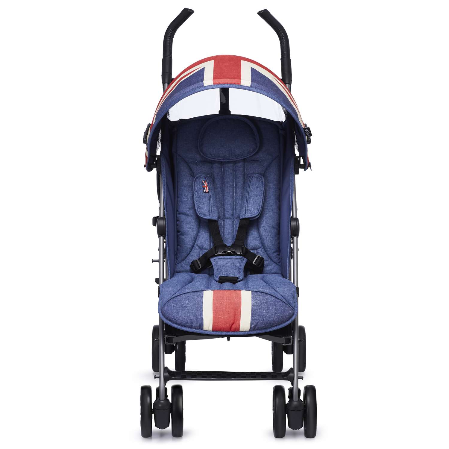 Коляска Easywalker Mini Buggy+ Union Jack Vintage с бампером - фото 2