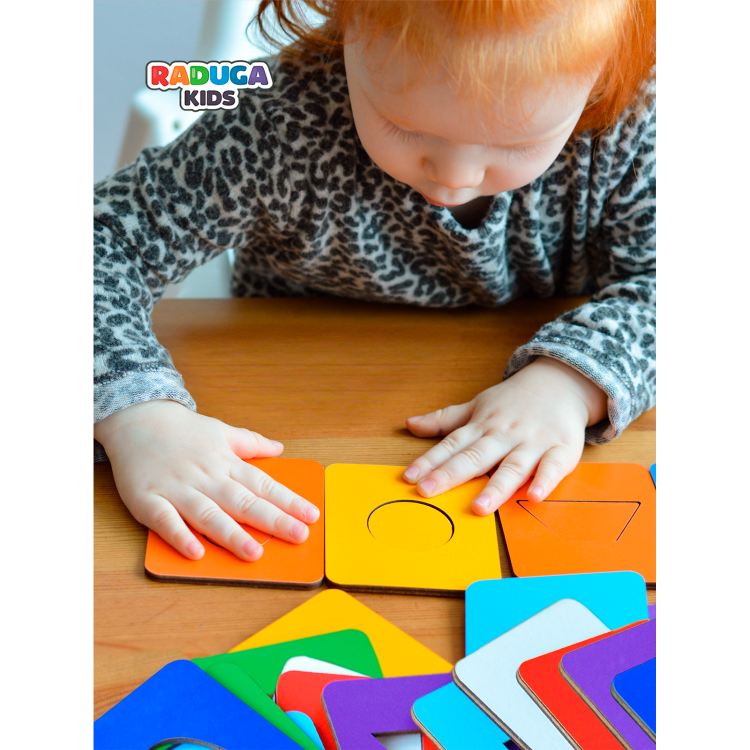 Развивающая игра Raduga Kids Досочки Сегена цветные крашенные 16 досочек для малышей - фото 11
