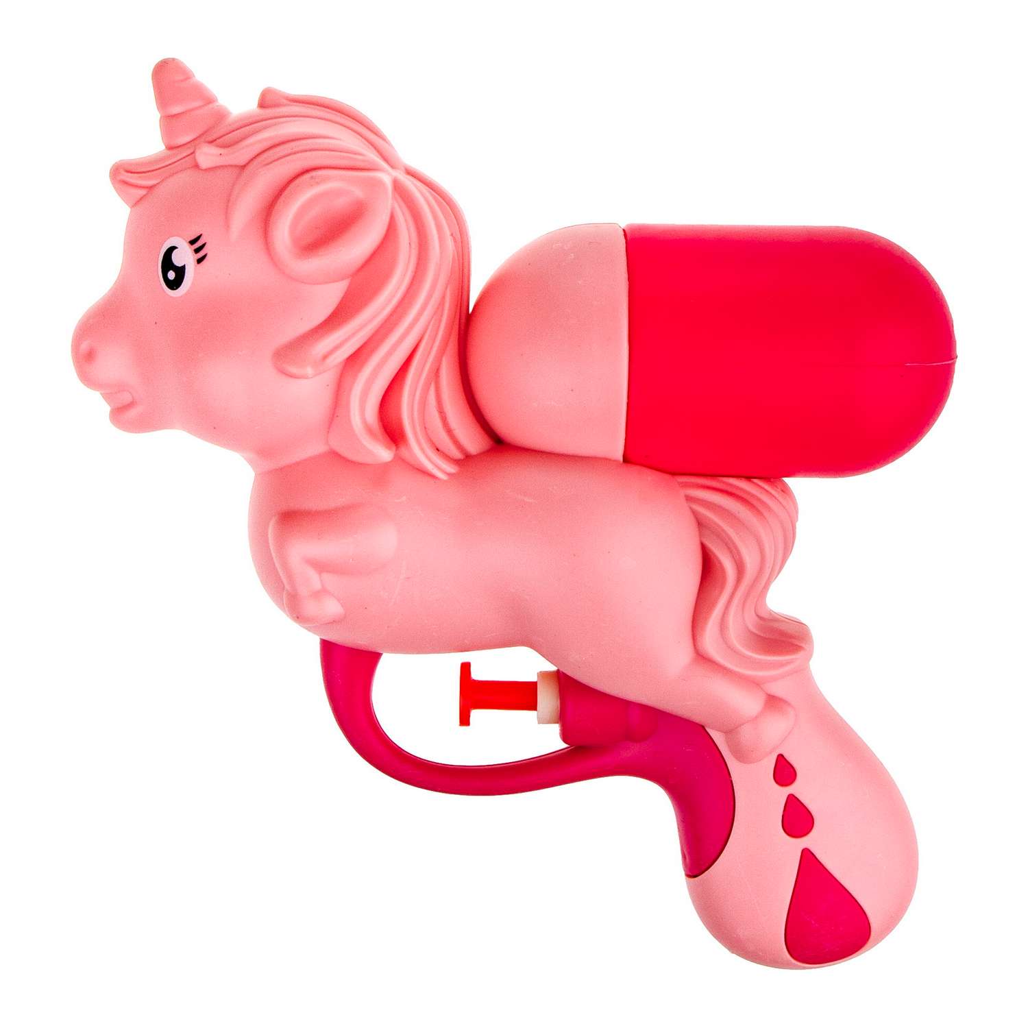 Водяной пистолет Аквамания 1TOY Единорог детское игрушечное оружие для мальчиков и девочек игрушки для улицы и ванны 1 шт - фото 1