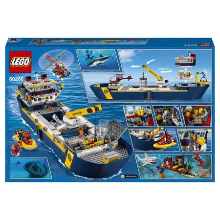 Конструктор LEGO City Исследовательское судно 60266