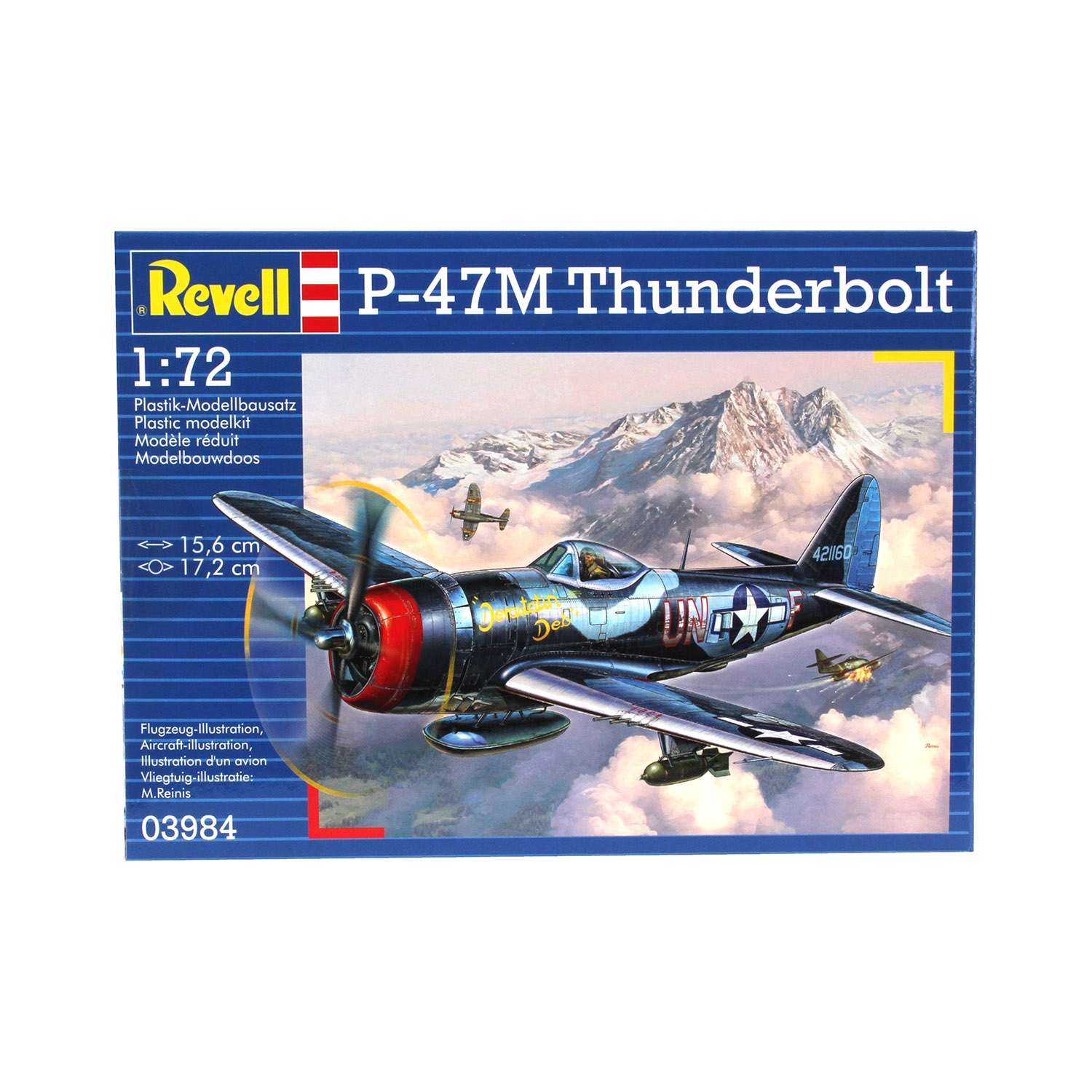 Модель для сборки Revell Истребитель-бомбардировщик P-47M Thunderbolt 03984 - фото 1