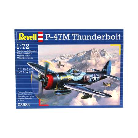 Модель для сборки Revell Истребитель-бомбардировщик P-47M Thunderbolt