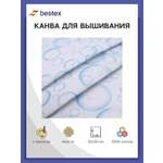 Канва Bestex для вышивания шитья и рукоделия дизайнерская 30*30 см Пузыри