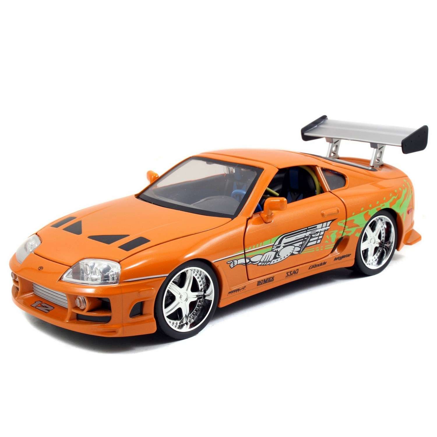 Машинка Fast and Furious Форсаж 1:18 1995 Toyota Supra 97505 - фото 1