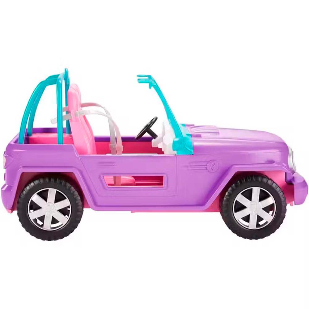 Внедорожник Barbie Jeep инерционный розовый 0590_17 - фото 1