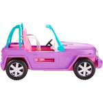 Внедорожник Barbie Jeep инерционный розовый