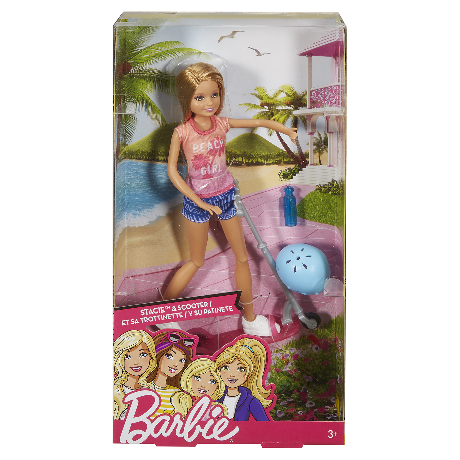 Barbie stacie doll & scooter hotsell