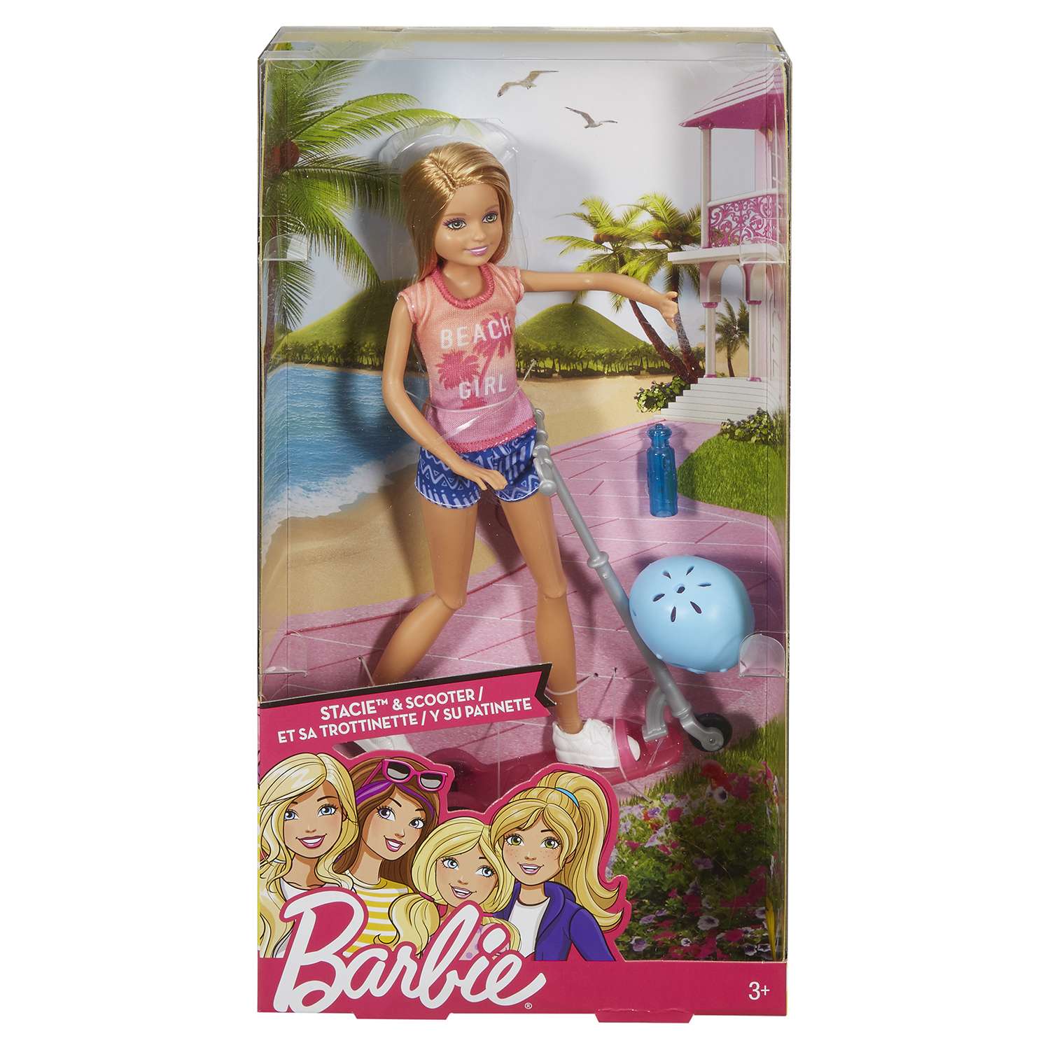Кукла Barbie на самокате DVX57 - фото 2