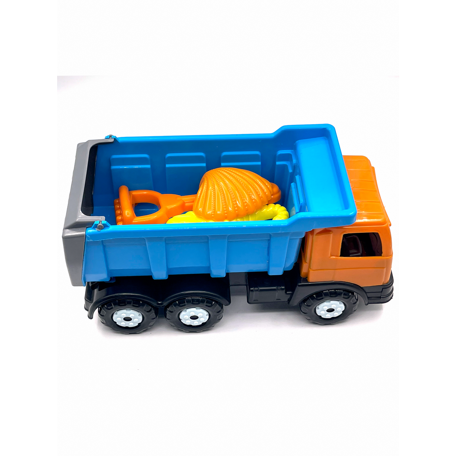 Машинка Нижегородская игрушка Камаз с набором оранжевый ктг104_ор - фото 14