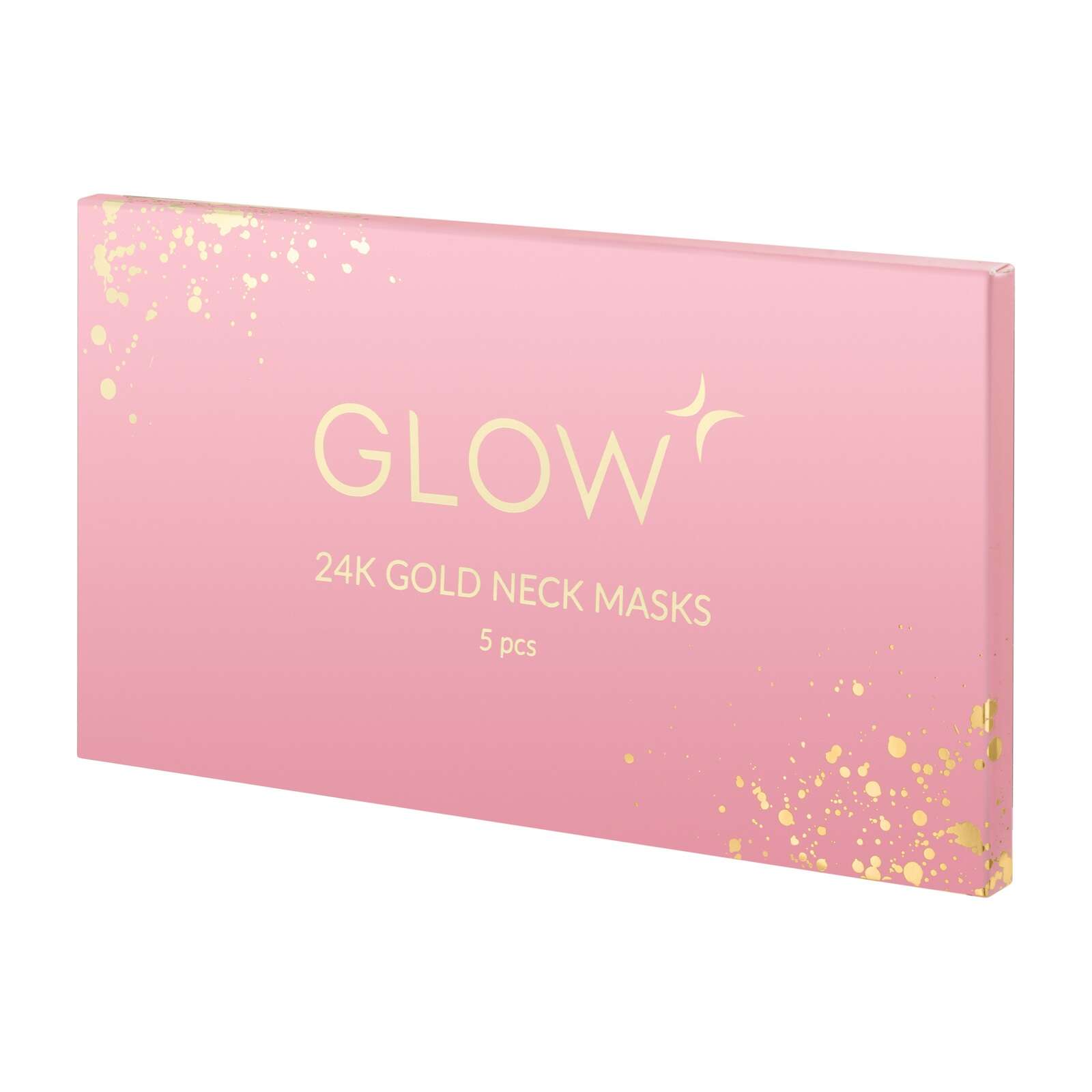 Маска-патч для шеи GLOW CARE гидрогелевая с коллагеном 24K GOLD - фото 2