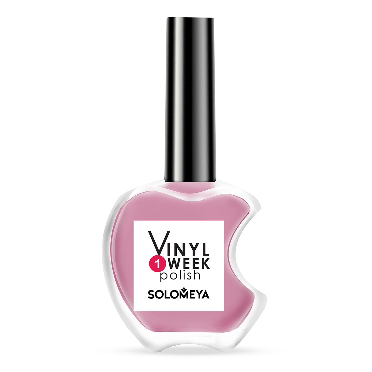 Лак для ногтей SOLOMEYA недельный One Week Vinyl Polish Flamingo 24 13ml  купить по цене 410 ₽ в интернет-магазине Детский мир