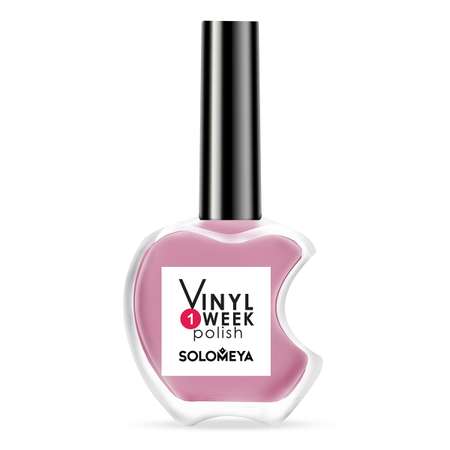 Лак для ногтей SOLOMEYA недельный One Week Vinyl Polish Flamingo 24 13ml