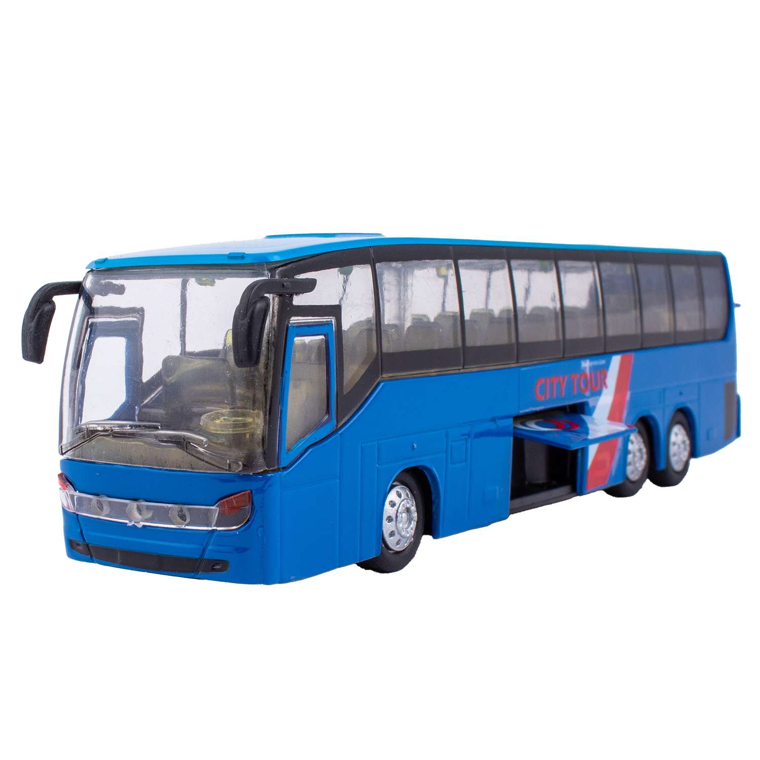 Машинка HTI (Teamsterz) Городской автобус Street Kings синий 1377030_2 - фото 1