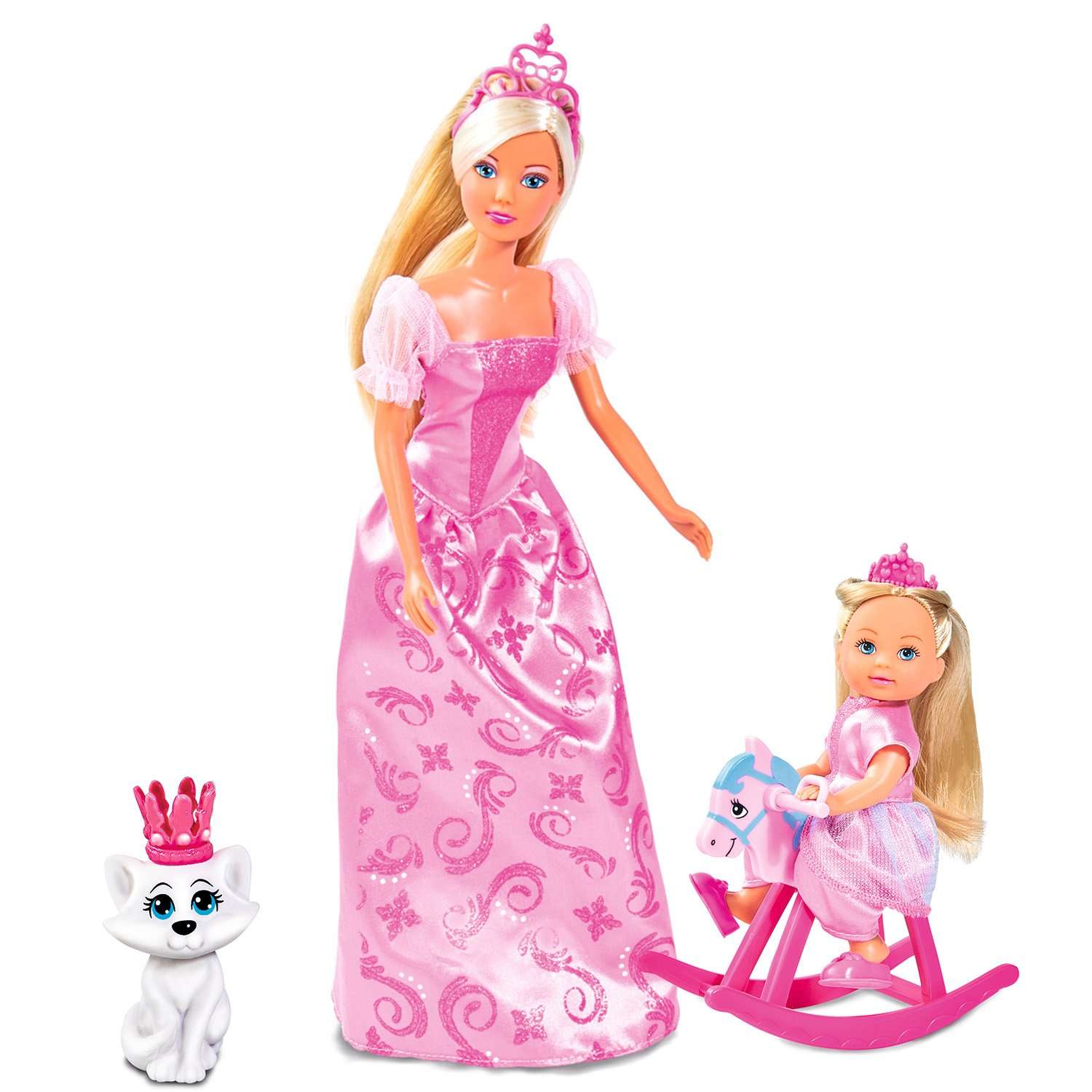 Набор кукол Steffi love Принцессы со зверушками 5733223 #5733223 - фото 1