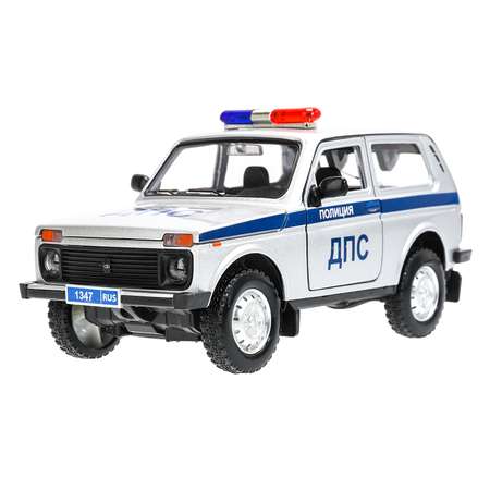 Полицейская машина Технопарк LADA 1:18 белый