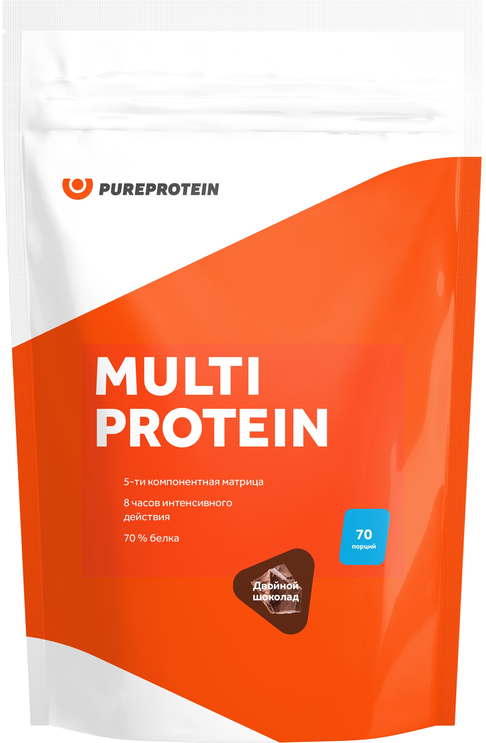 Мультикомпонентный протеин PUREPROTEIN Двойной шоколад - фото 1
