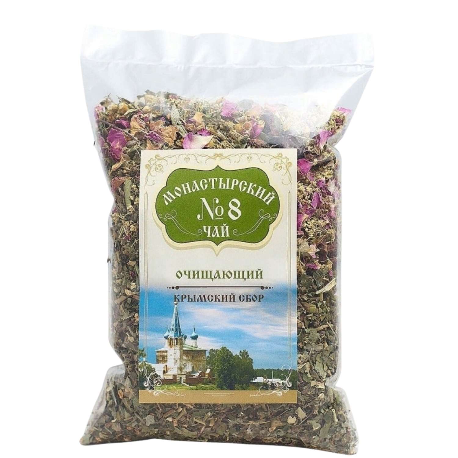 Чай Монастырские травы 8 Очищающий 100 гр. - фото 1