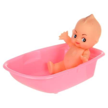 Кукла пупс Veld Co игрушки для ванны уточка мыло бутылочка одеяло